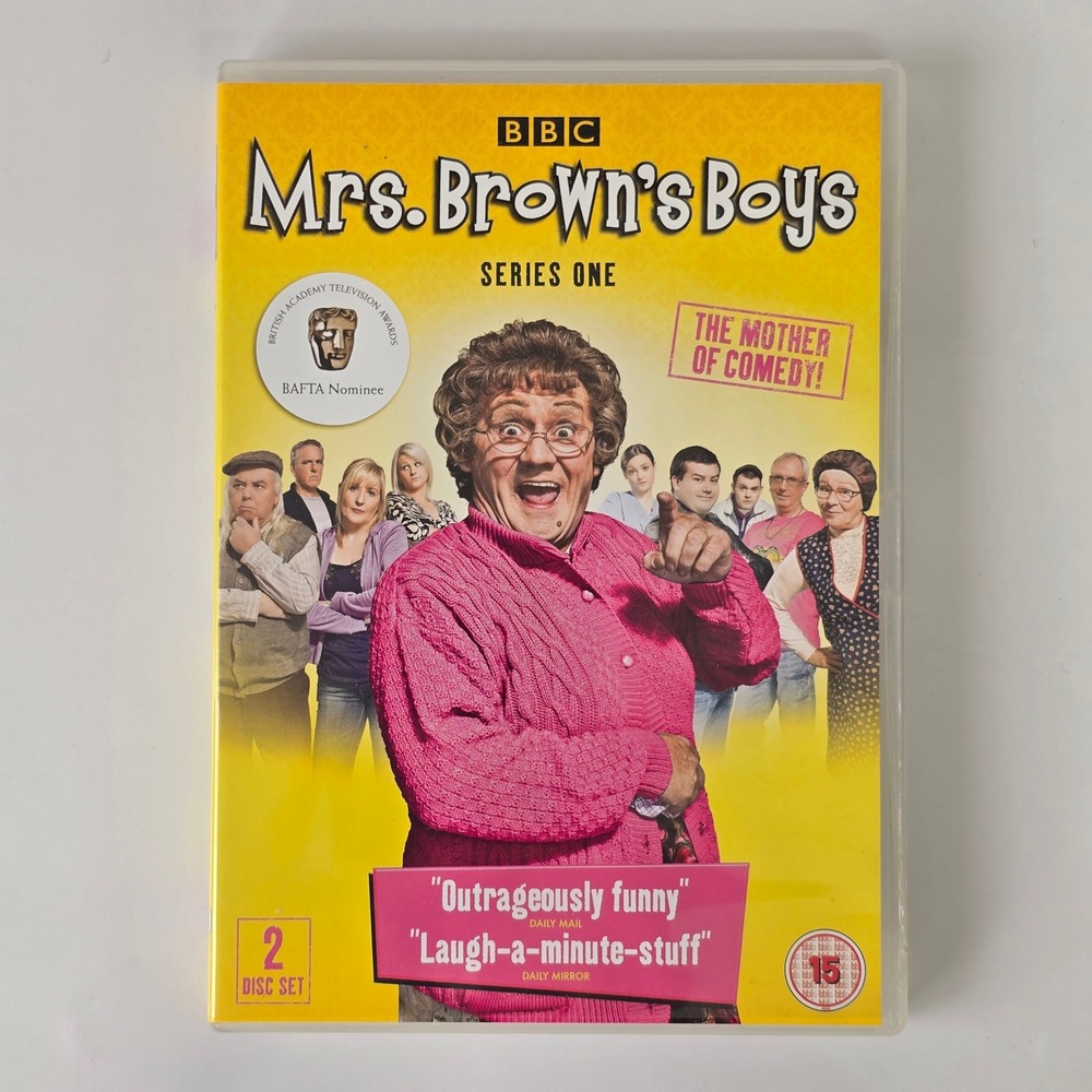 Mrs Browns Boys‎ Series One DVD Irish Comedy Sitcom PAL Region BBC